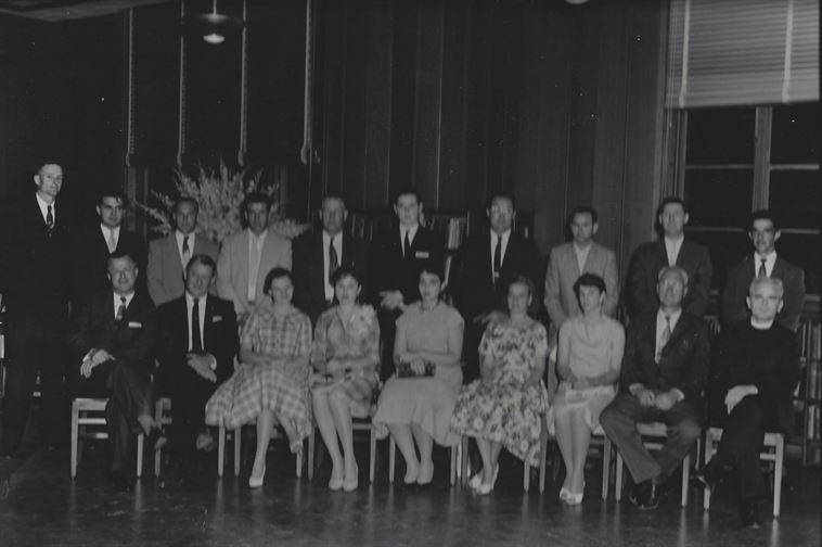 Graduate photo of the class of 1959.
